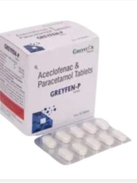 Greyfen P 100mg/325mg Tablet by Rizochem pharmaceuticals