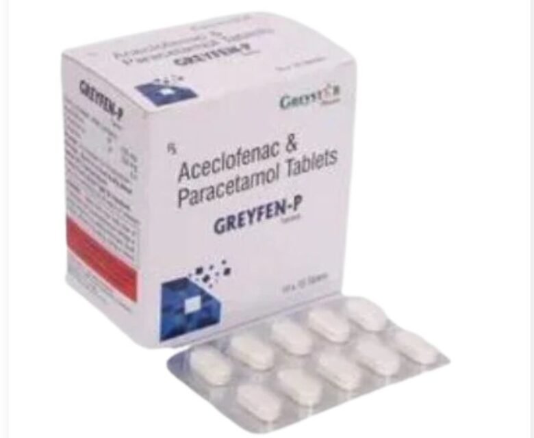 Greyfen P 100mg/325mg Tablet by Rizochem pharmaceuticals