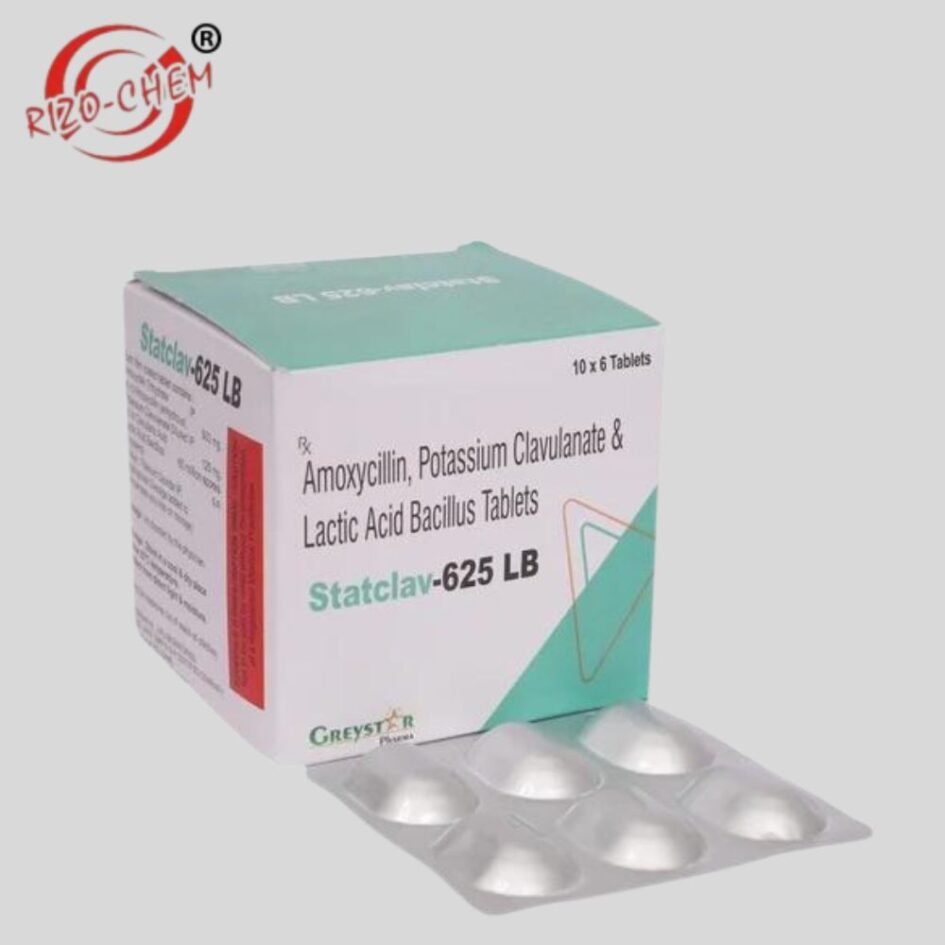 Statclav 500mg/125mg Tablet