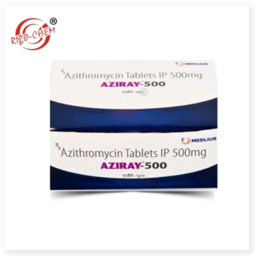 Aziray 500mg Tablet by Rizochems Pharmaceuticals