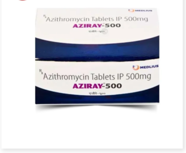 Aziray 500mg Tablet by Rizochems Pharmaceuticals