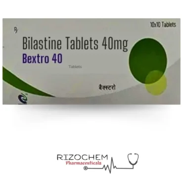 Rizochem Pharmaceuticals Bextro 40 Tablet with Bilastine 40mg - Allergy Relief Medication