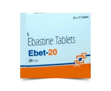 Ebastine 20mg Tablet (Ebet 20) by Rizochem Pharmaceuticals