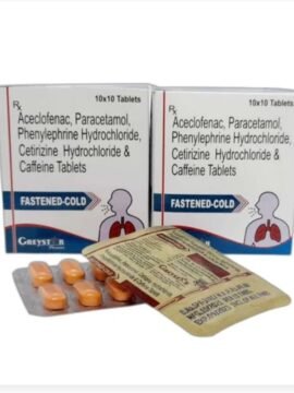 Fastened Cold Tablet by Rizochem pharmaceuticals
