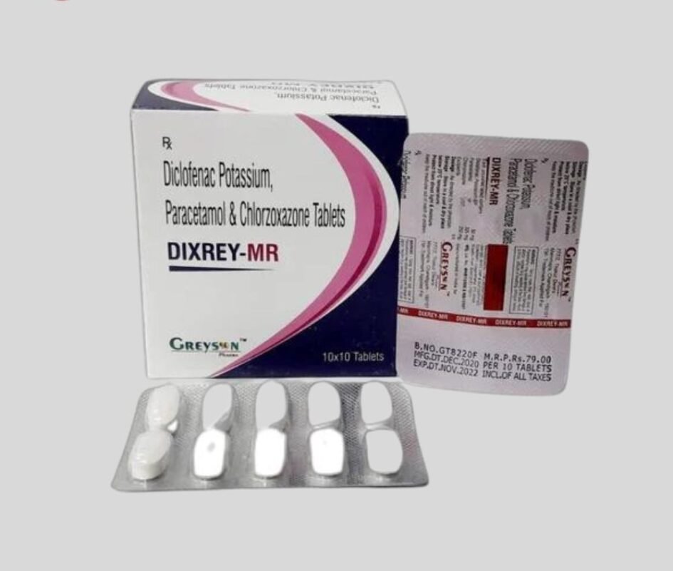 Dixrey MR 250mg/50mg/325mg Tablet