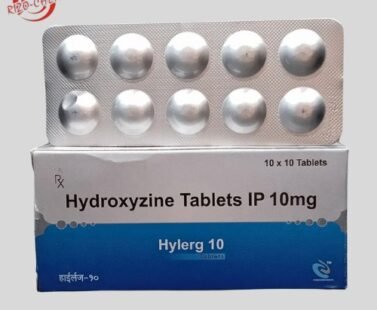an Anti-allergic Hydroxyzine 10mg Tablet (Hylerg 10)
