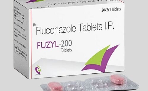 An AntifungalFuzyl-200 Tablet (Fluconazole 200mg)