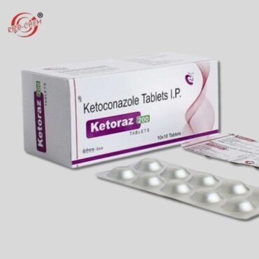 An antifungal Ketoraz 200 Tablet (Ketoconazole 200mg)