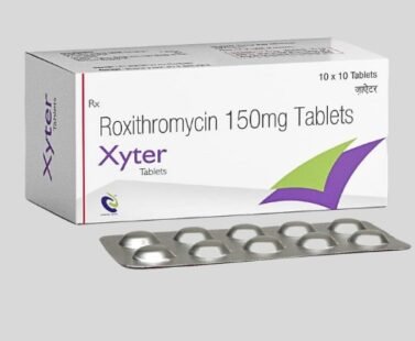 Introducing Xyter Tablet - Your Comprehensive Solution with Roxithromycin 150mg. Discover the power of advanced pharmaceutical technology for effective and targeted results. Unlock a new level of health with Xyter Tablet, delivering the trusted benefits of Roxithromycin 150mg for optimal well-being.