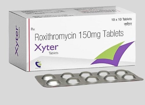 Introducing Xyter Tablet - Your Comprehensive Solution with Roxithromycin 150mg. Discover the power of advanced pharmaceutical technology for effective and targeted results. Unlock a new level of health with Xyter Tablet, delivering the trusted benefits of Roxithromycin 150mg for optimal well-being.