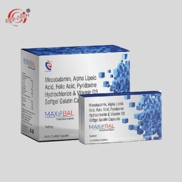 Maxobal Softgel Capsules: Methotrexate medication in softgel form for efficient delivery, prescribed for various medical conditions.