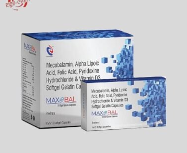 Maxobal Softgel Capsules: Methotrexate medication in softgel form for efficient delivery, prescribed for various medical conditions.