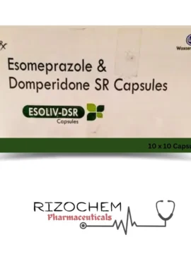 Esoliv DSR 30mg/40mg Capsule - Rizochem Pharmaceuticals Wholesaler & Exporter