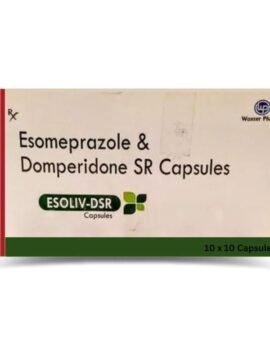 Esoliv DSR 30mg/40mg Capsule by rizochem pharmaceuticals