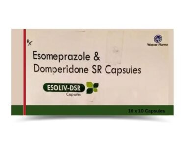 Esoliv DSR 30mg/40mg Capsule by rizochem pharmaceuticals