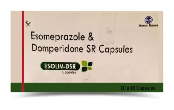 Esoliv DSR 30mg/40mg Capsule by rizochem pharmaceuticals