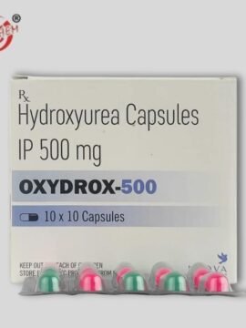 Oxydrox 500mg Capsules: Medication in capsule form.