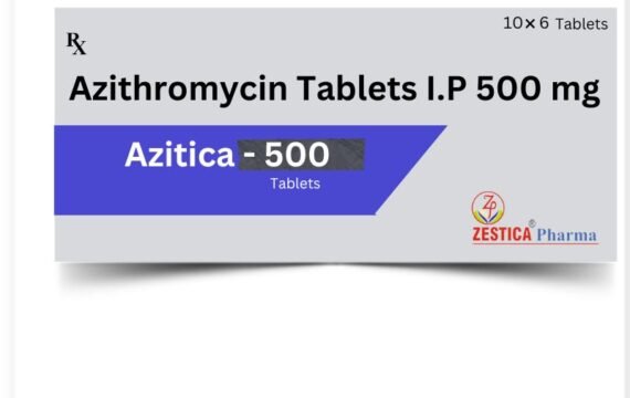 Azitica 500mg Tablets by Rizochem Pharmaceuticals