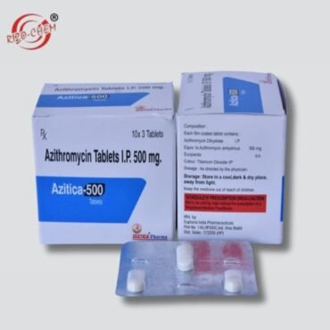 Effective Azitica 500mg Tablets for infections.