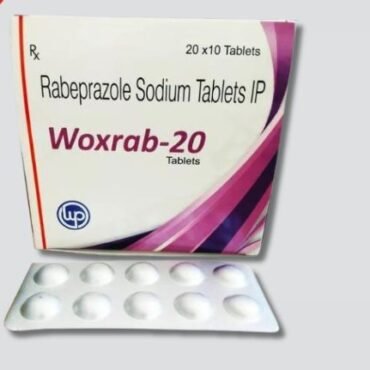 Woxrab 20mg Tablet rabeprazole medicine exporter and global supplier from India Rizochem Pharmaceuticals