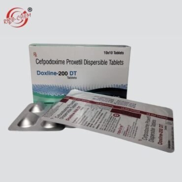 Image of Doxline 200mg Tablet DT - Oral Antibiotic Medication