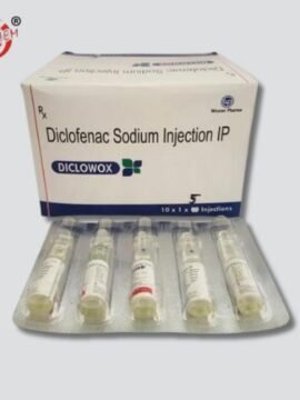 Diclowox 75mg Injection: Powerful pain relief.: Powerful pain relief.