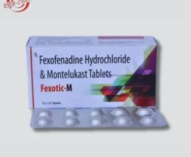 Fexotic-M 10mg/120mg Tablets: Reliable relief.