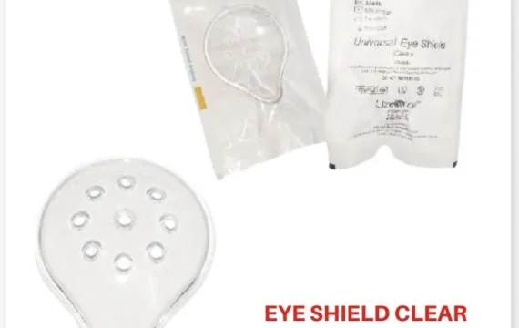 Eye Shield Clear - Protective eyewear designed for clear vision and safety. Ideal for preventing eye strain and injuries