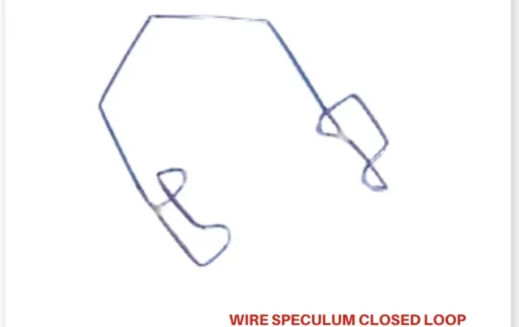 Wire Speculum Closed Loop - High-quality surgical instrument for precise ophthalmic procedures, offered by Rizochem Pharmaceuticals Wholesaler & Exporter.