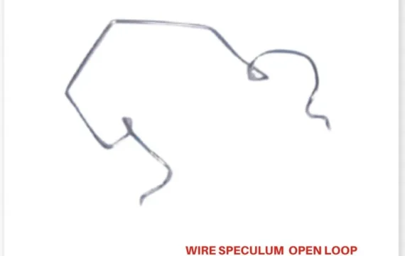 Wire Speculum Open Loop – High-quality stainless steel surgical instrument used for ophthalmic procedures, ensuring precision and durability. Available at Rizochem Pharmaceuticals Wholesaler & Exporter.