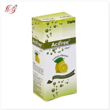 Cipla Acifree Sachet Lemon - Antacid powder for quick relief from acidity and heartburn, available at Rizochem Pharmaceuticals Wholesaler & Exporter.