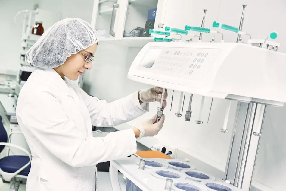 Pharmaceutical laboratory and corporate environment