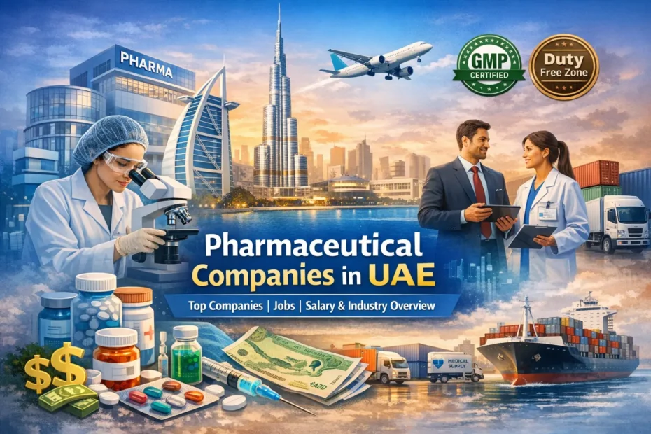 pharmaceutical companies in UAE manufacturing and distribution overview