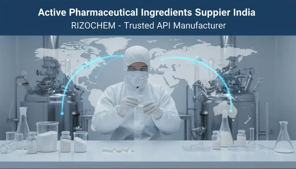 Active pharmaceutical ingredients supplier India – Rizochem API manufacturing and supply