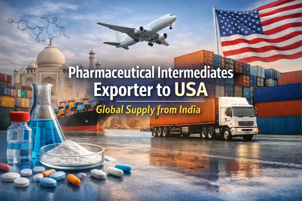 Pharmaceutical intermediates exporter to USA supplying bulk pharma intermediates from India